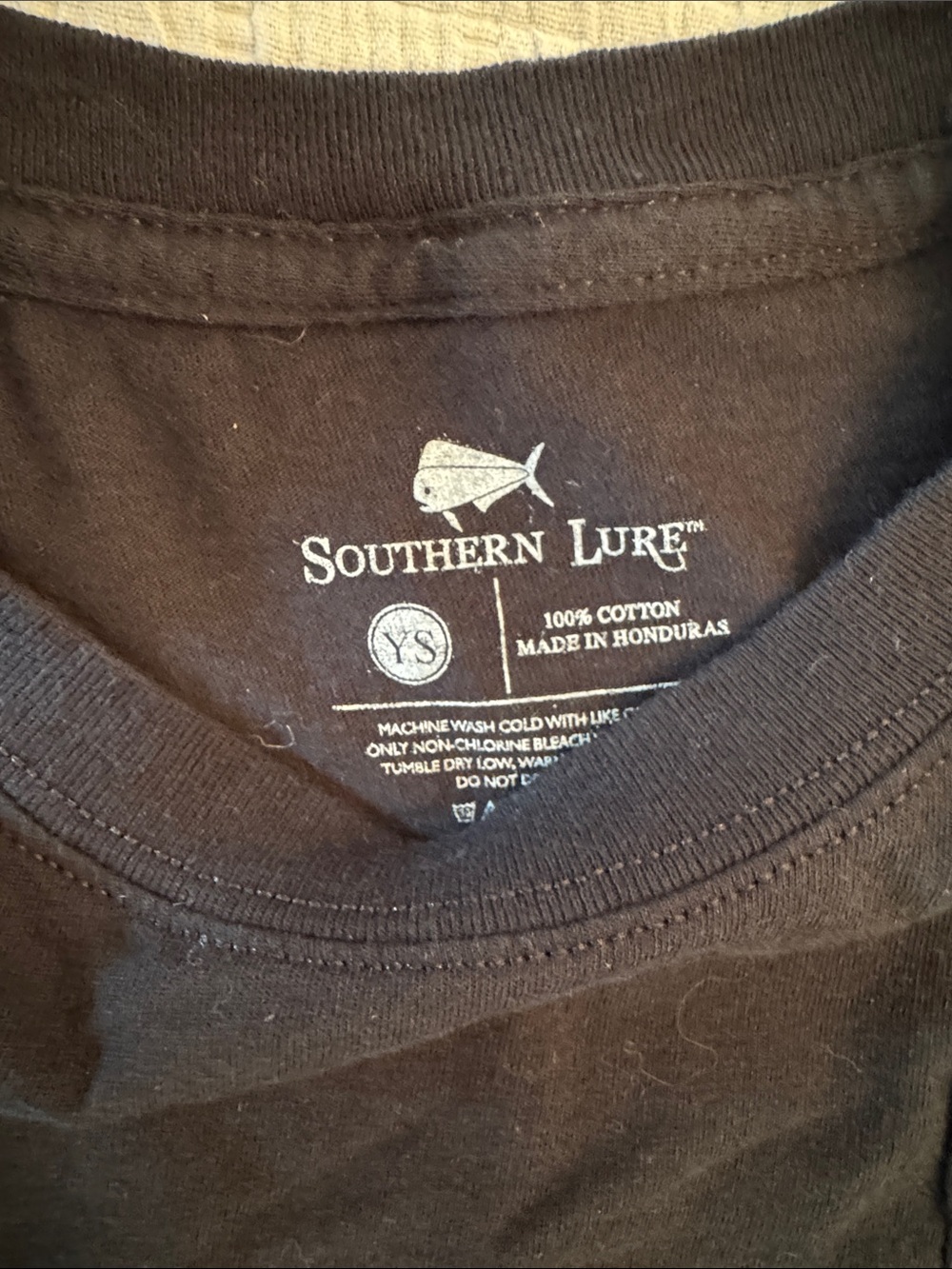Southern Lure Youth Small Camo Pointer Hunting Dog Graphic Long Sleeve - Picture 2 of 3